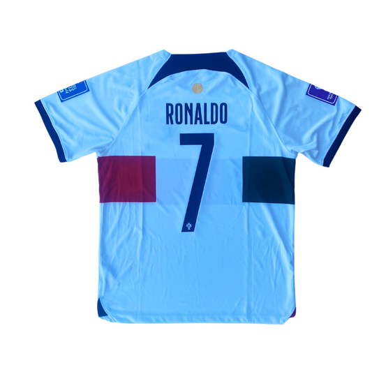Cristiano Ronaldo Portugal World Cup Away 2022