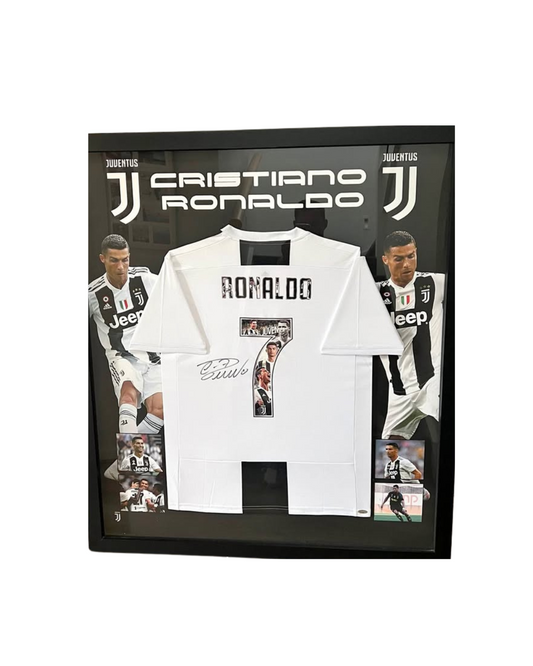 Cristiano Ronaldo Juventus Signed Jersey