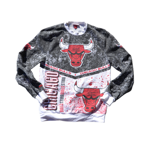 CHICAGO BULLS JUMPER MITCHELL AND NESS (M)