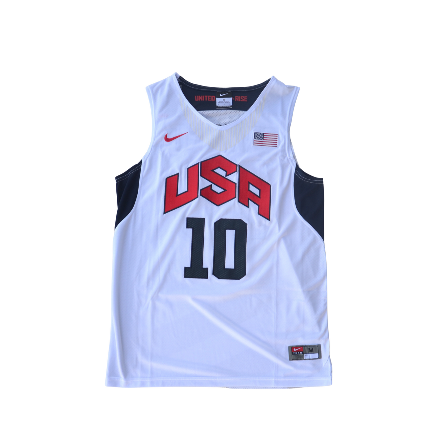 KOBE BRYANT 2008 REDEEM TEAM USA JERSEY WHITE (M) (L)