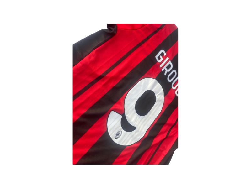 Olivier Giroud AC Milan Home Kit 21/22