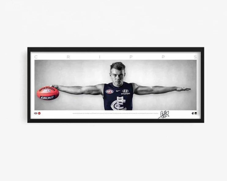 CARLTON PATRICK CRIPPS SIGNED WINGS