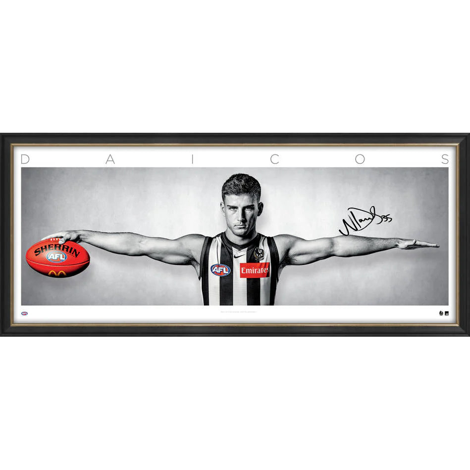 Collingwood Nick Daicos Signed Wings